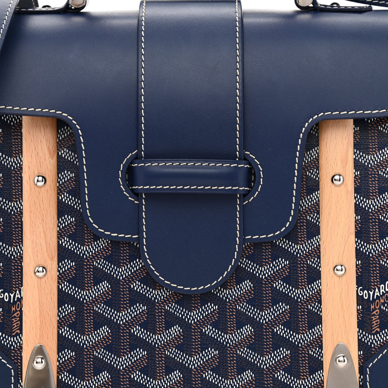 Goyard Goyardine Saigon PM Navy 7 of 9