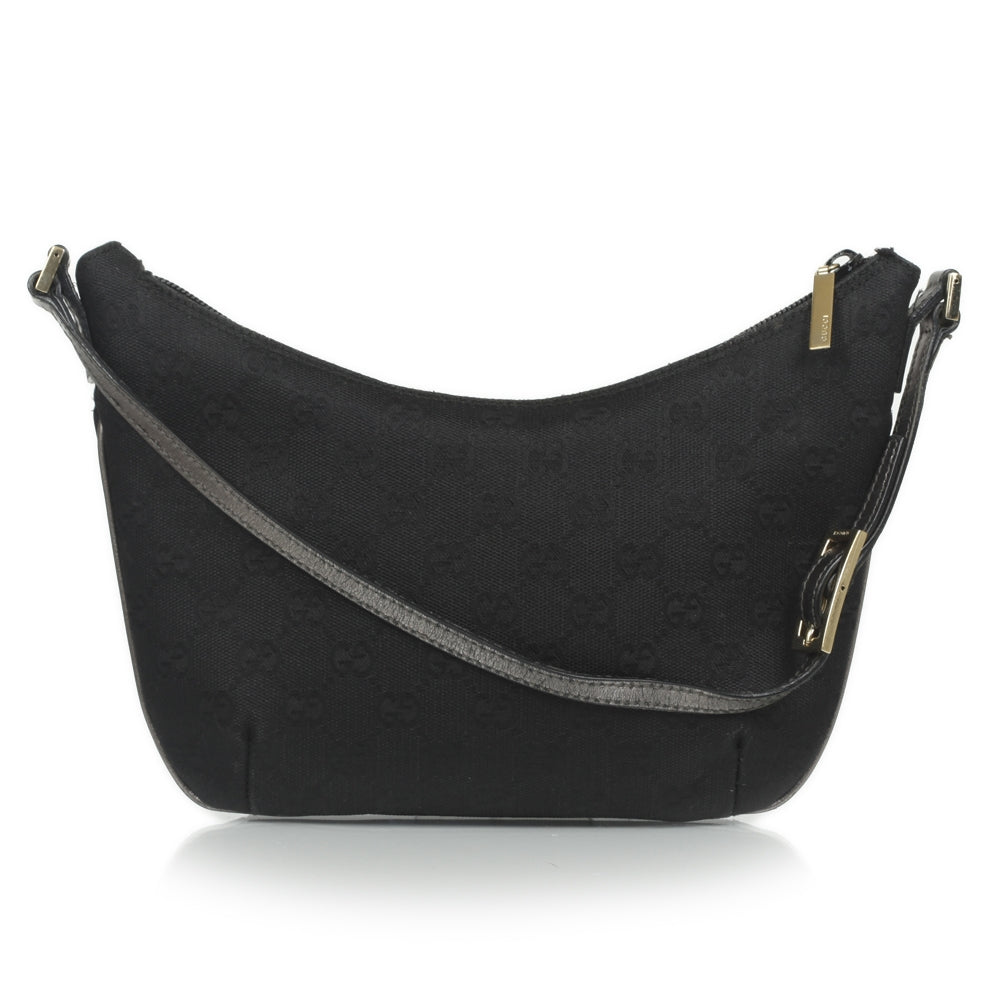 Monogram Small Shoulder Bag Black