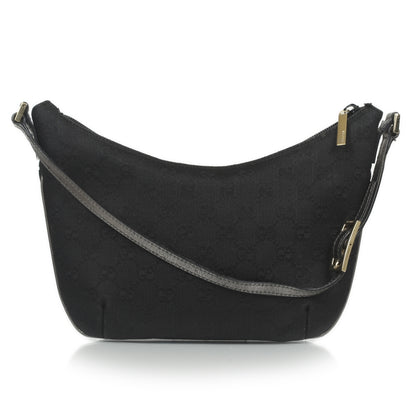 Gucci Monogram Small Shoulder Bag Black 1 of 9