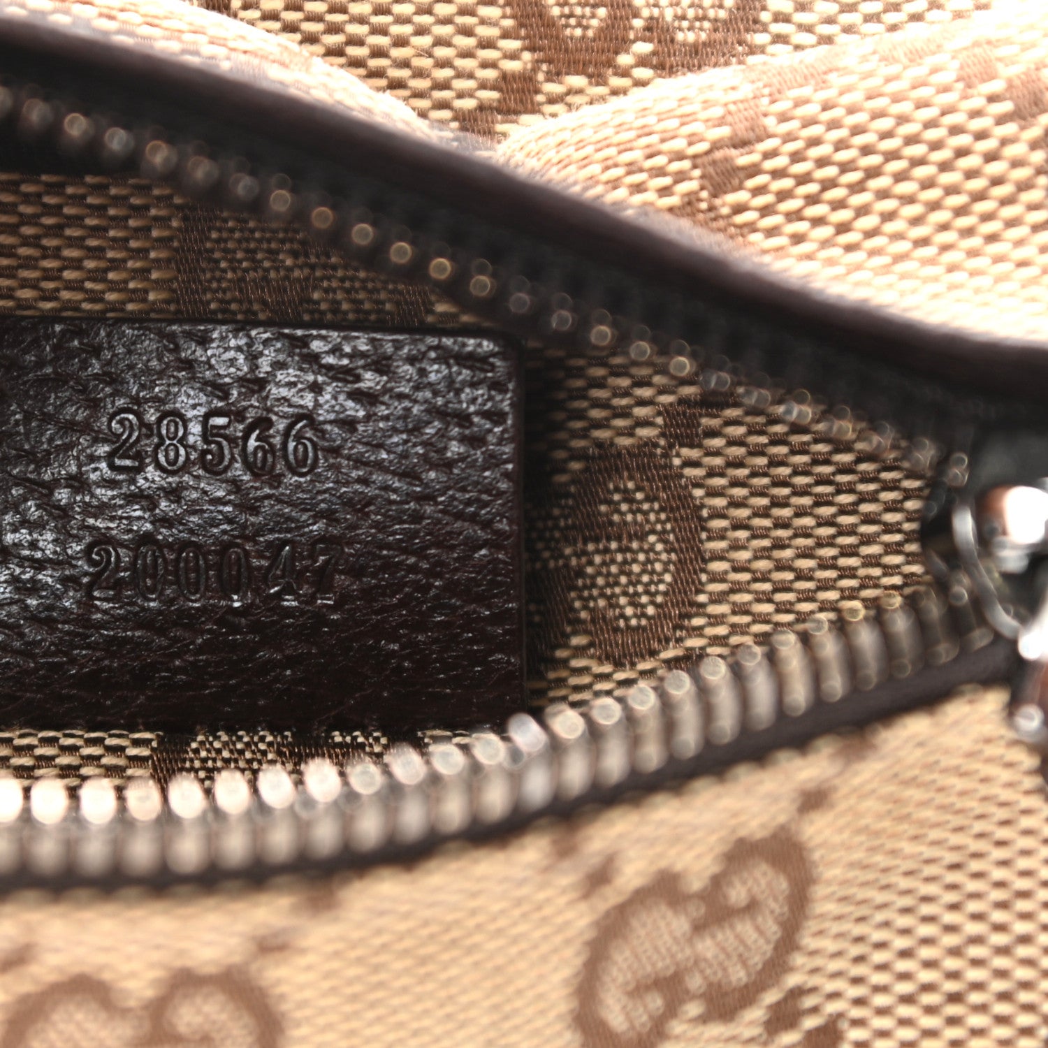 Gucci Monogram Web Belt Bag Dark Brown 7 of 11