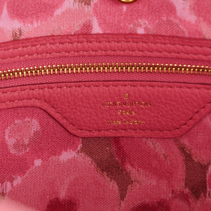 Louis Vuitton Monogram Articles de Voyage Ikat Neverfull MM Rose Velours 6 of 9