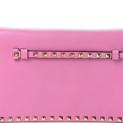Valentino Garavani Nappa Rockstud Wristlet Clutch Ninphea 6 of 9