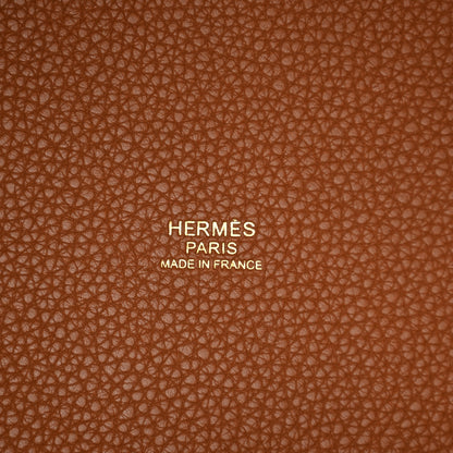 Hermes Taurillon Clemence Picotin Lock 18 PM Gold 6 of 11