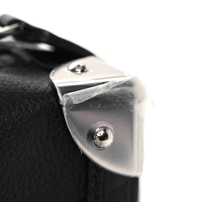 Louis Vuitton Calfskin Side Trunk MM Black 10 of 15