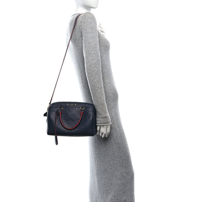 Louis Vuitton Empreinte Speedy Bandouliere 25 NM Marine Rouge 2 of 11