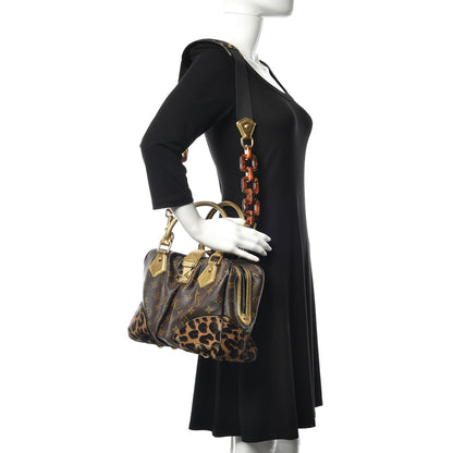 Louis Vuitton Monogram Leopard Adele 2 of 13