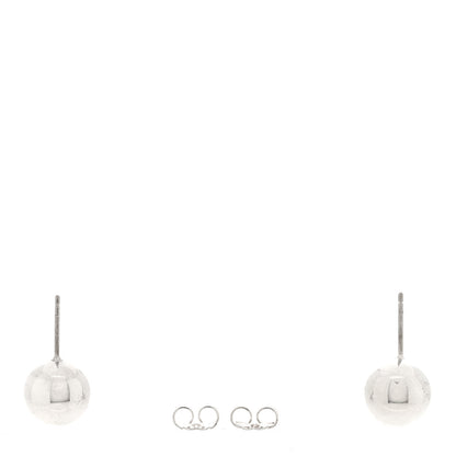 Tiffany Sterling Silver 8mm Hardwear Ball Earrings 3 of 4