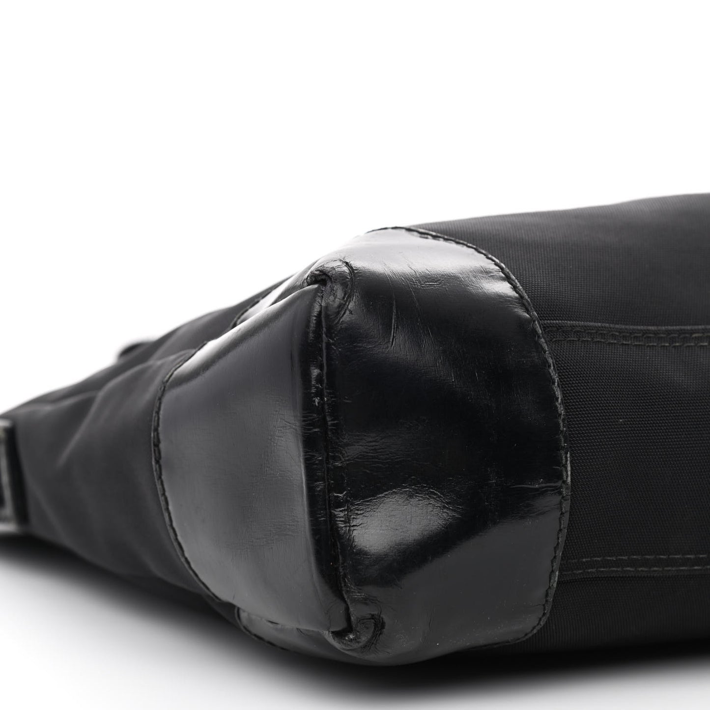 Canvas Messenger Bag Black