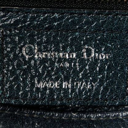 Christian Dior Deerskin Floral Printed Medium Lady Dior Green 6 of 10
