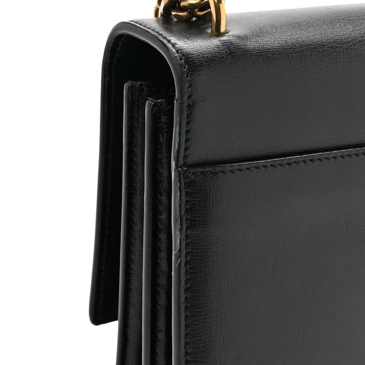 Saint Laurent Calfskin Medium Monogram Sunset Black 18 of 19