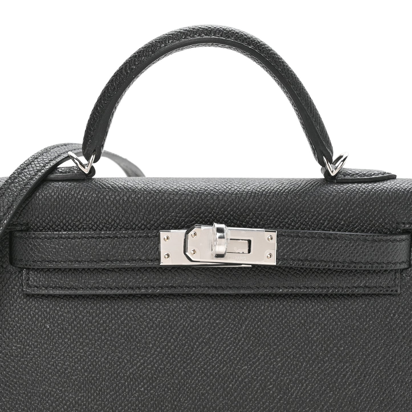 Epsom Mini Kelly Sellier 20 Black