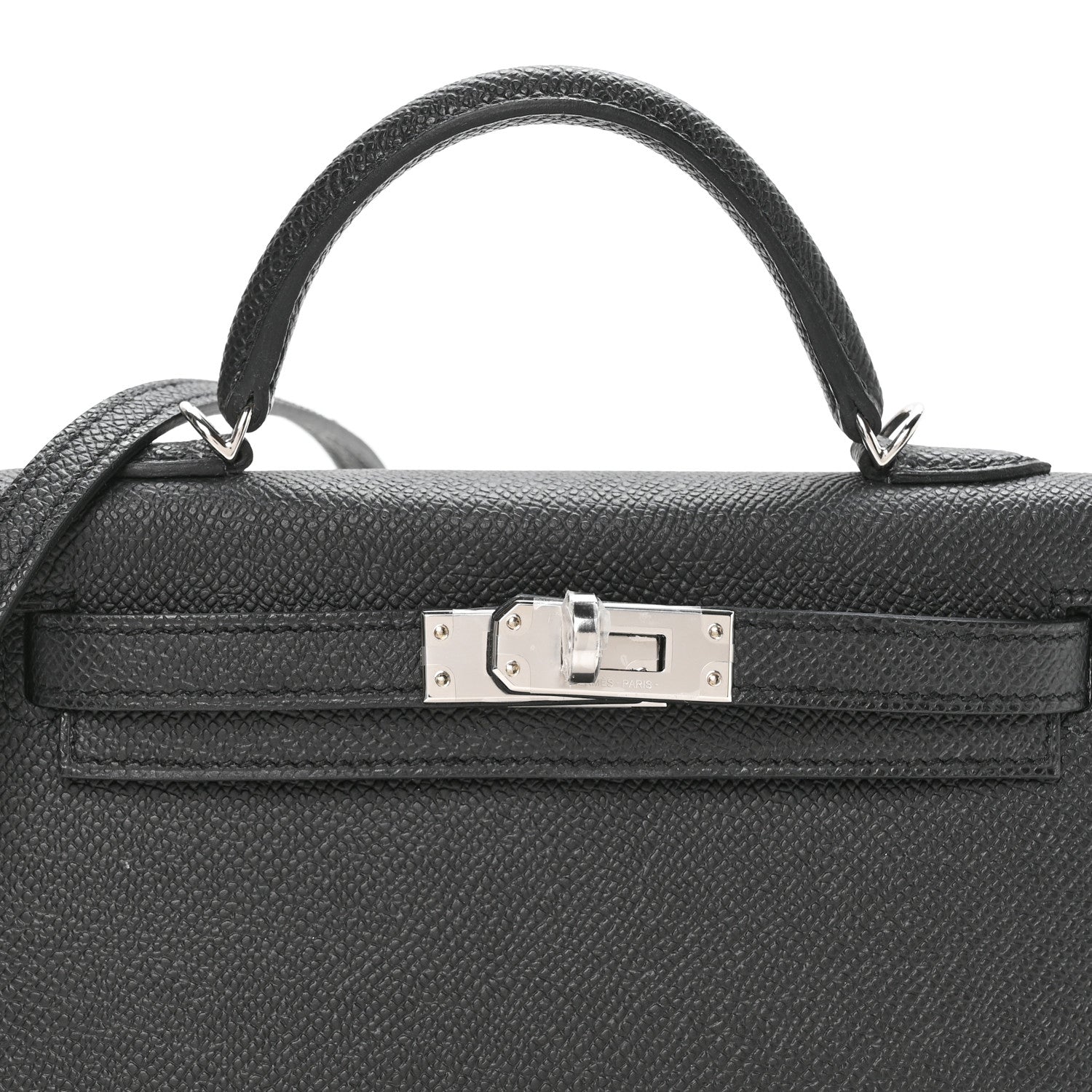 Hermes Epsom Mini Kelly Sellier 20 Black 8 of 11