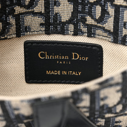 Christian Dior Oblique Saddle Belt Pouch Blue 5 of 9