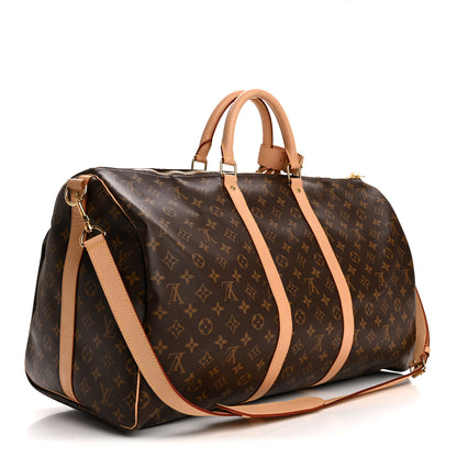 Louis Vuitton Monogram Keepall Bandouliere 55 2 of 11