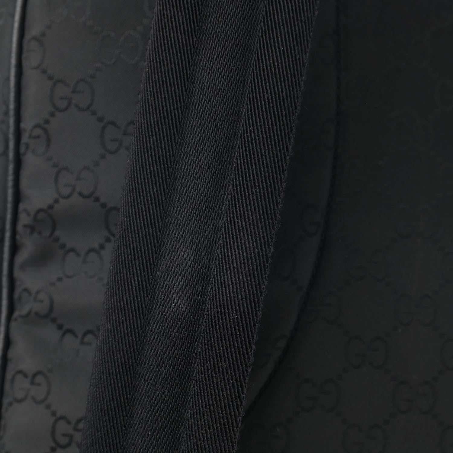 Gucci Nylon Monogram Slim Backpack Black 11 of 11