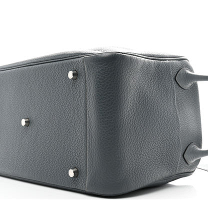 Hermes Taurillon Clemence Lindy 34 Bleu Orage 10 of 10