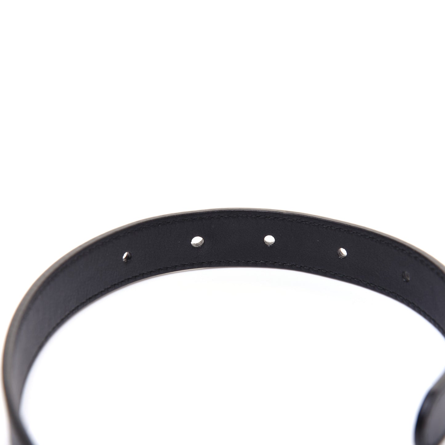 Calfskin Double G 20mm Belt 75 30 Black