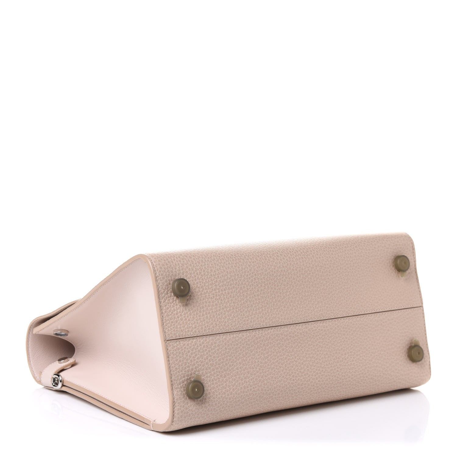 Christian Dior Grained Calfskin Medium Diorever Flap Tapioca 4 of 10