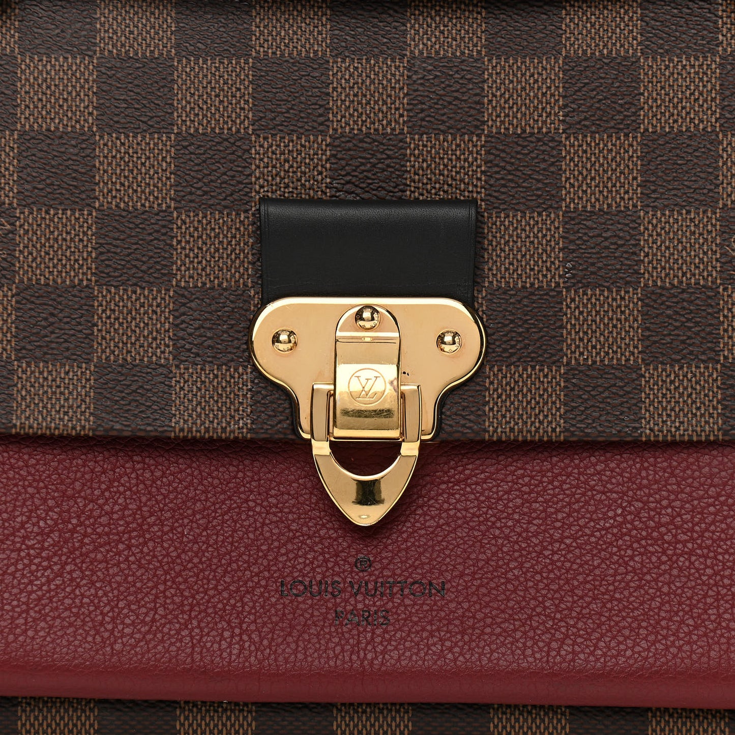 Damier Ebene Vavin PM Bordeaux