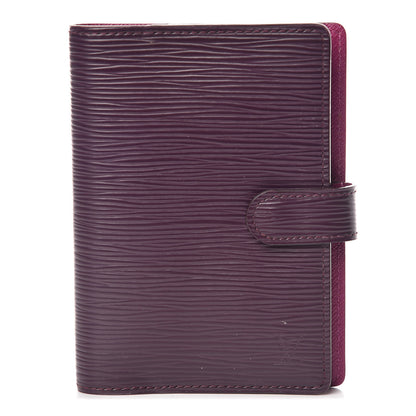 Louis Vuitton Epi Small Ring Agenda Cover Cassis 1 of 9