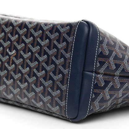 Goyard Goyardine Artois PM Navy 10 of 10