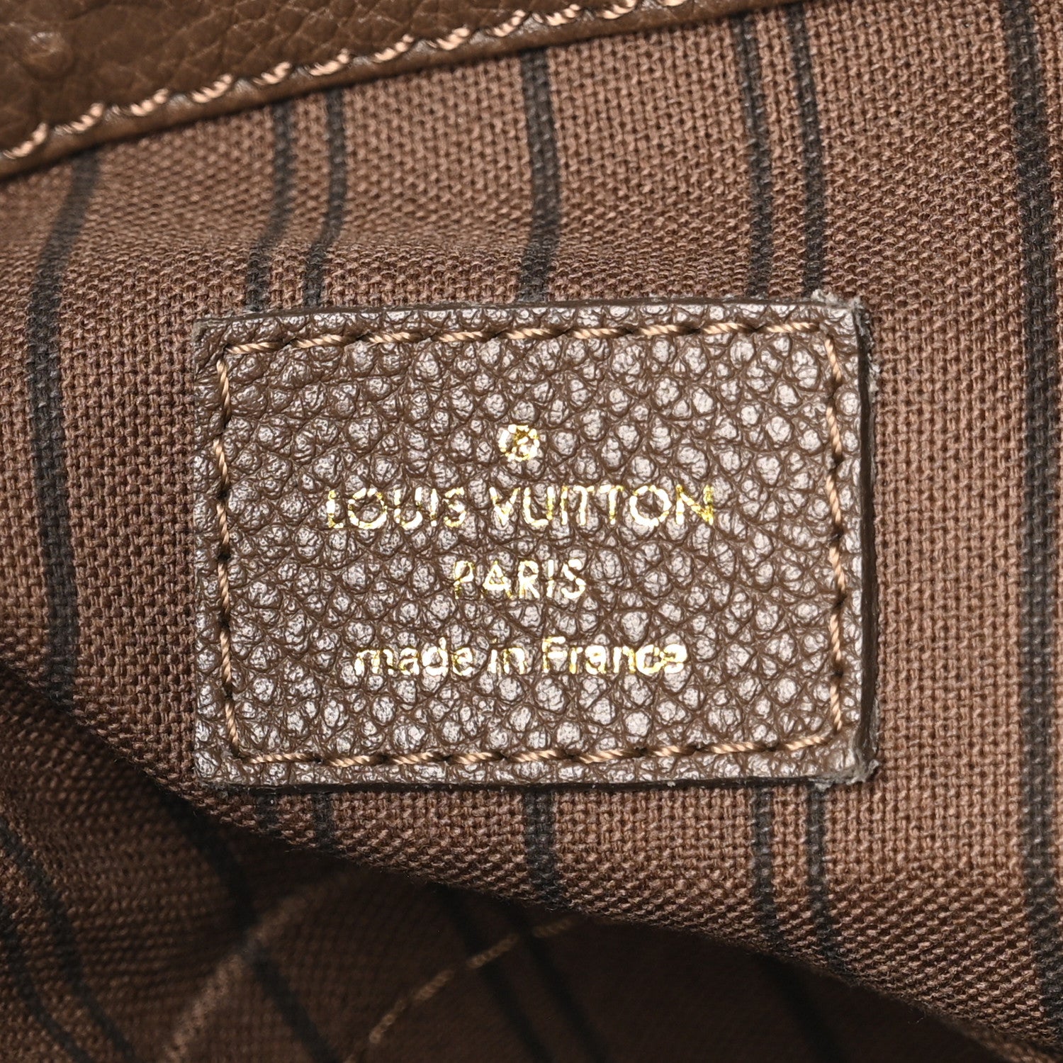 Louis Vuitton Empreinte Artsy MM Taupe Glace 6 of 12