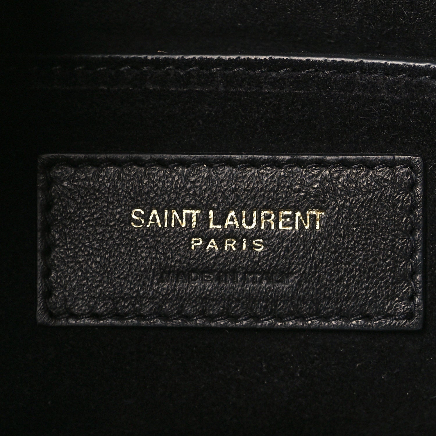 Saint Laurent Lambskin Amalia Flap Shoulder Bag Black 6 of 9