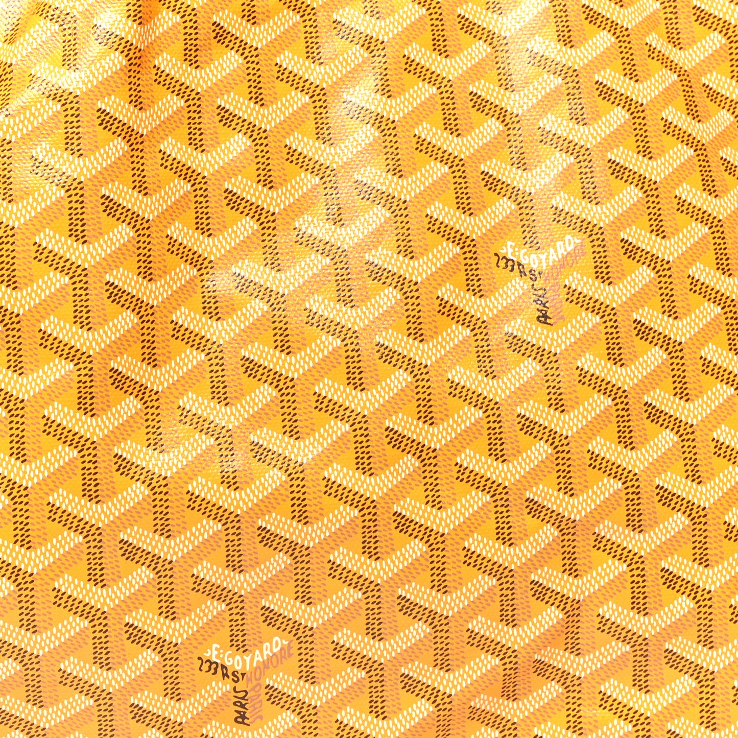 Goyardine Saint Louis PM Yellow