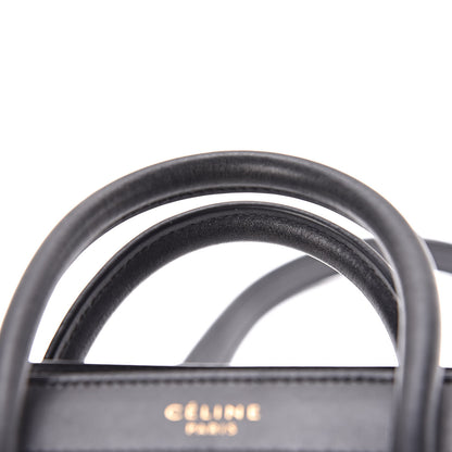 Celine Goatskin Smooth Calfskin Nano Tri-Color Luggage White 12 of 15