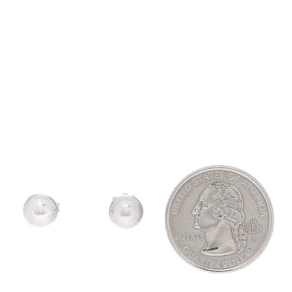 Tiffany Sterling Silver 8mm HardWear Ball Earrings 2 of 5
