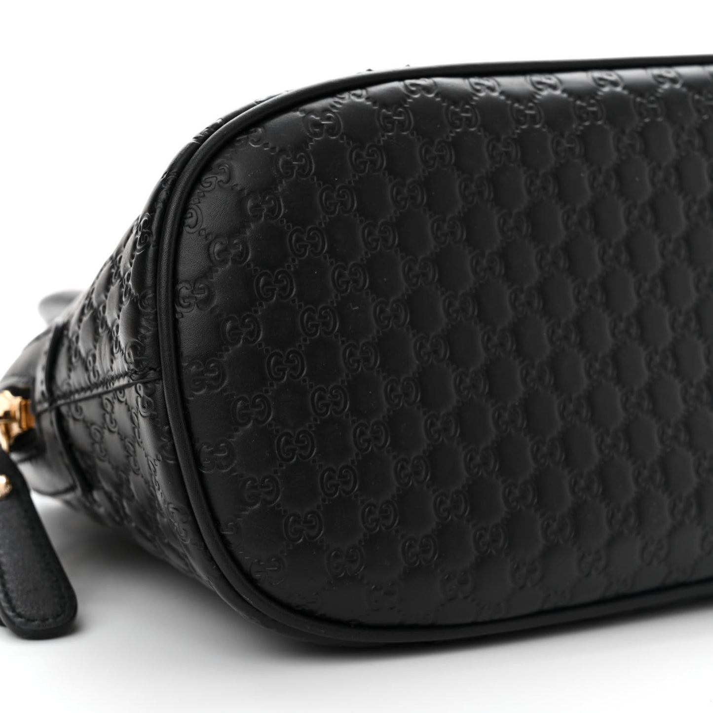 Microguccissima Mini Dome Bag Black