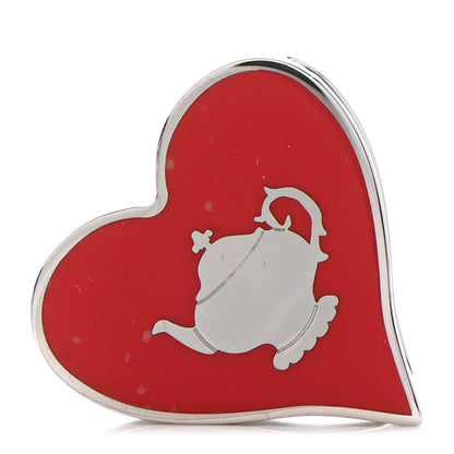 Hermes Palladium Tea Time Twilly Ring Rouge 1 of 4