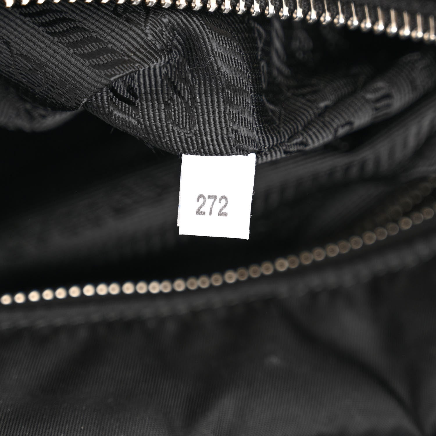 Prada Re-Nylon Nappa Triangle Quilted Padded Small Double Handled Zip Tote Black 8 of 16