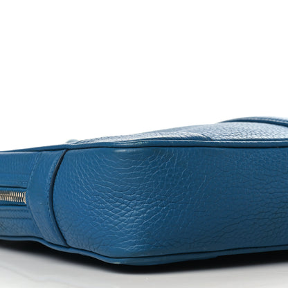 Louis Vuitton Taurillon Porte-Documents Voyage Bleu Canard 9 of 10