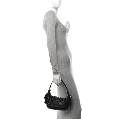 Miu Miu Nappa Multi Pocket Hobo Black 2 of 9