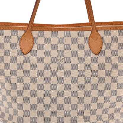 Louis Vuitton Damier Azur Neo Neverfull MM 7 of 11