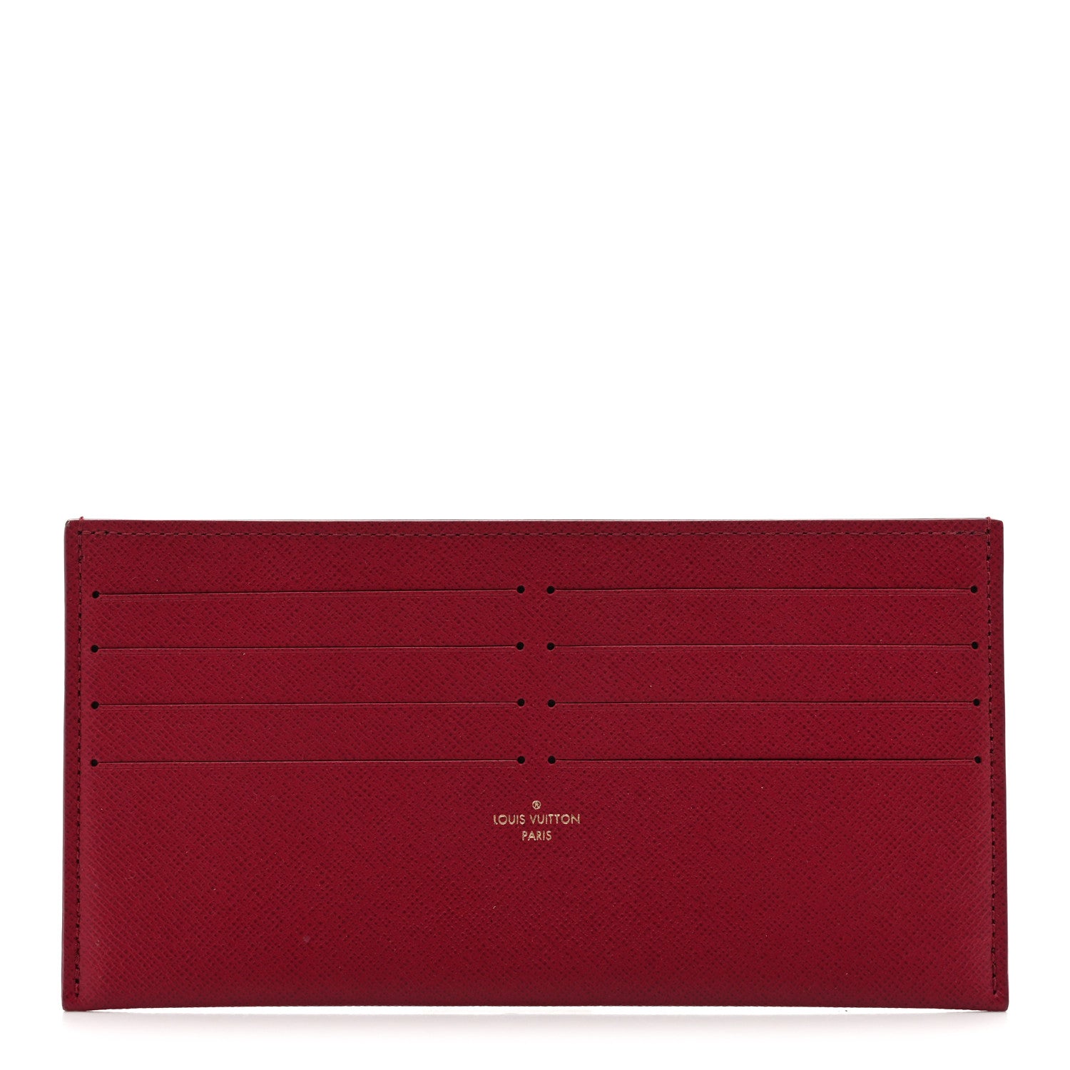 Louis Vuitton Calfskin Pochette Felicie Card Holder Insert Fuchsia 1 of 6