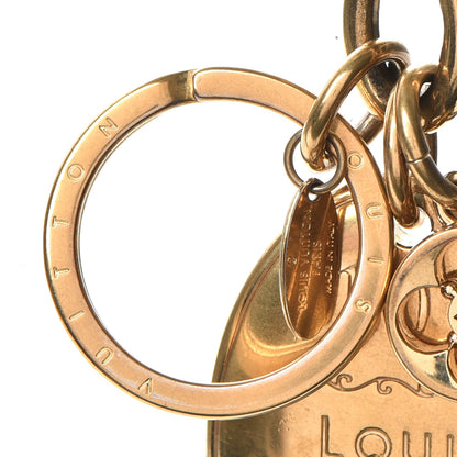 Louis Vuitton PTE Cles Maizeon Bag Charm Key Holder Gold 4 of 8