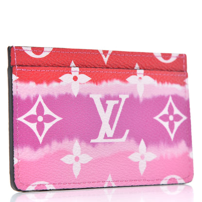 Louis Vuitton Monogram Escale Card Holder Rouge 3 of 5