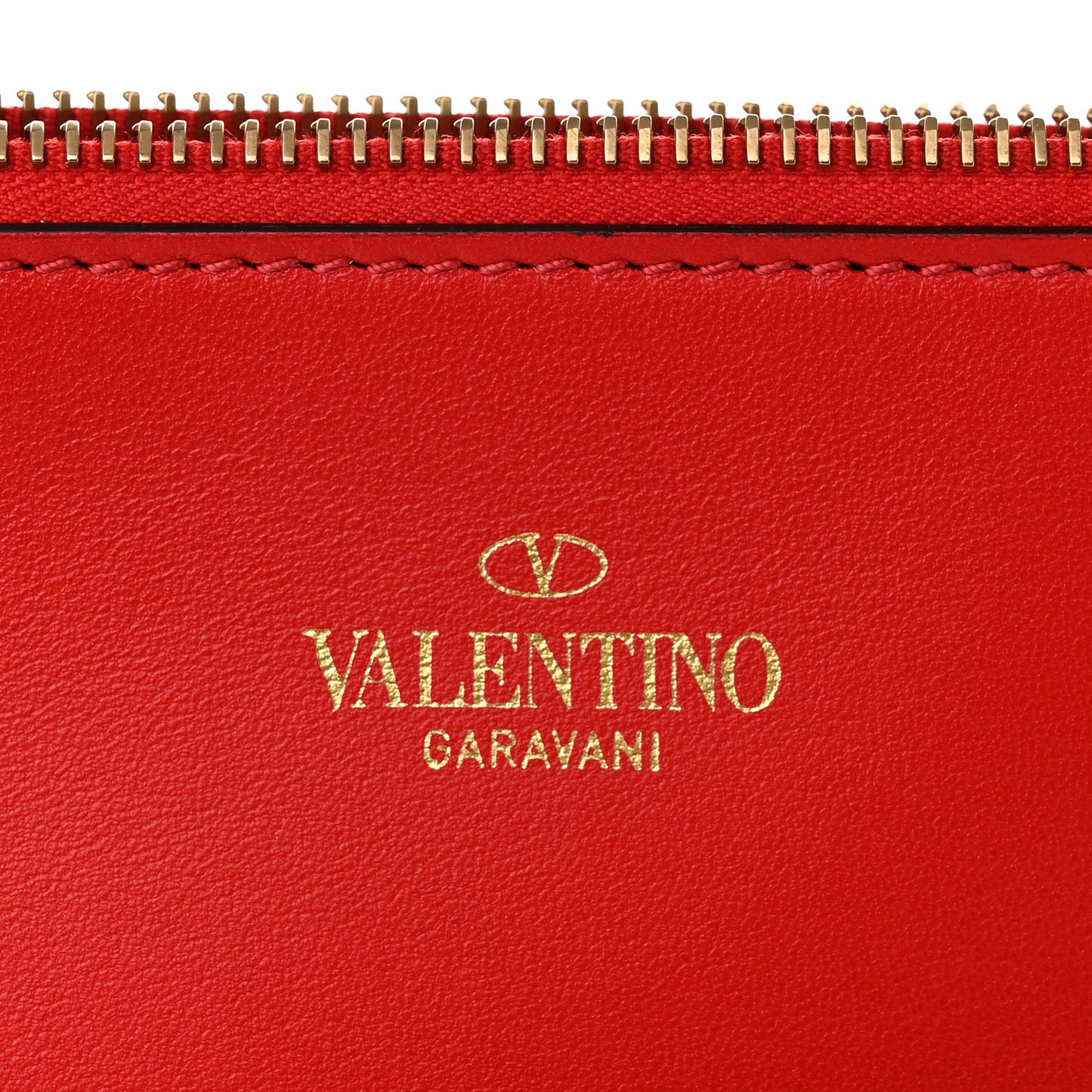 Grainy Calfskin VLogo Escape Hobo Bag Rosso Valentino