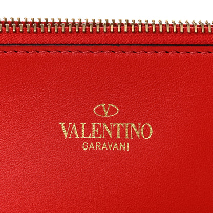 Valentino Garavani Grainy Calfskin VLogo Escape Hobo Bag Rosso Valentino 7 of 10
