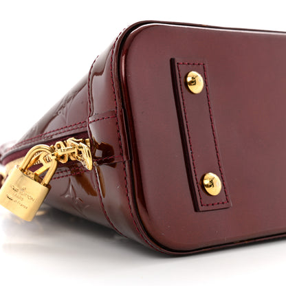 Louis Vuitton Vernis Alma BB Magenta 8 of 11