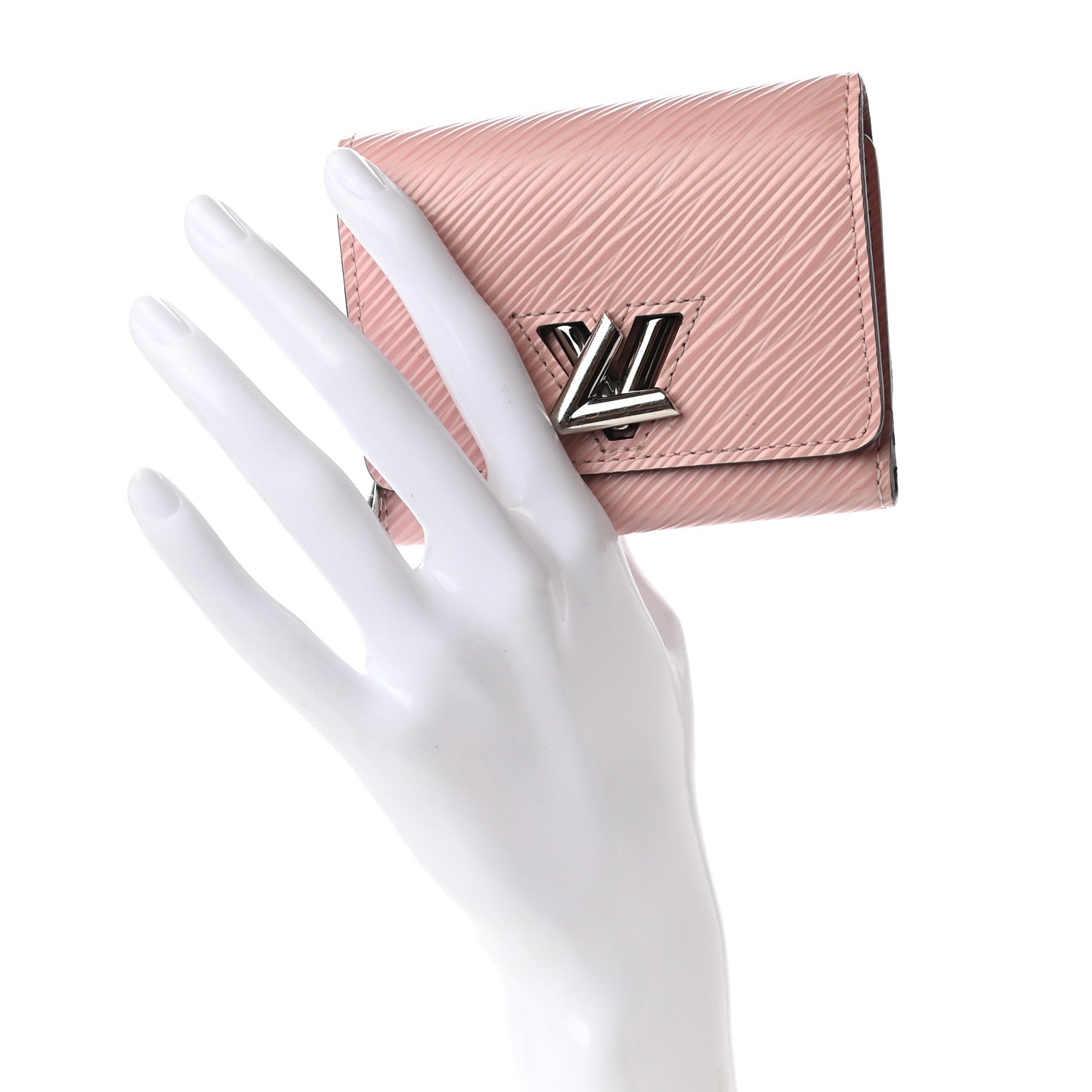 Louis Vuitton Epi Twist Compact Wallet Rose Ballerine 2 of 6