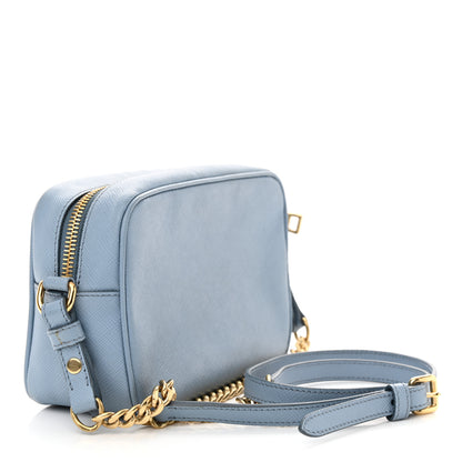 Prada Saffiano Mini Camera Crossbody Bag Astrale 3 of 14