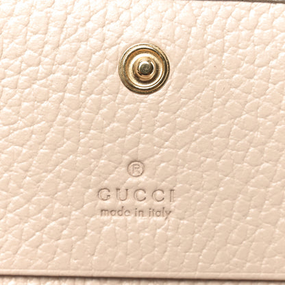Gucci Dollar Calfskin GG Marmont Card Case Box Porcelain Rose 6 of 8