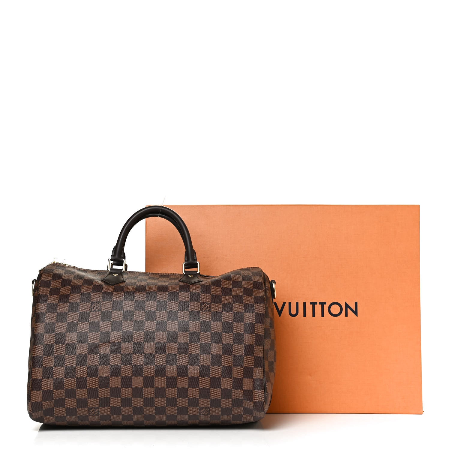 Louis Vuitton Damier Ebene Speedy Bandouliere 35 12 of 12