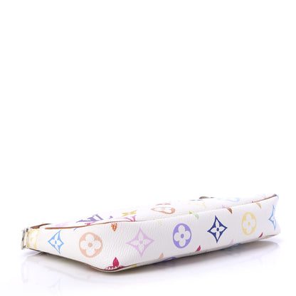 Louis Vuitton Monogram Multicolor Pochette Accessories White 4 of 10