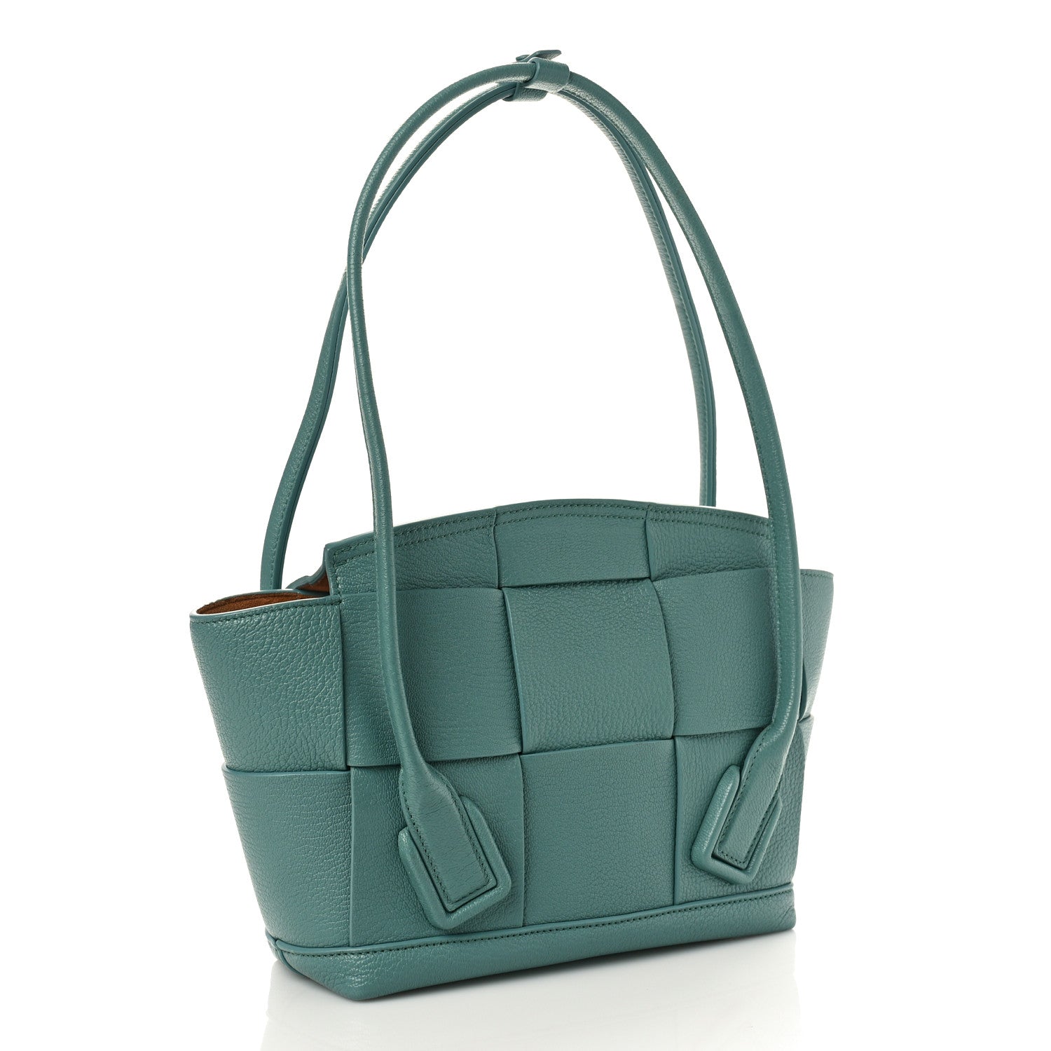 Bottega Veneta Goatskin Maxi Intrecciato Small Arco Linoleum 3 of 8