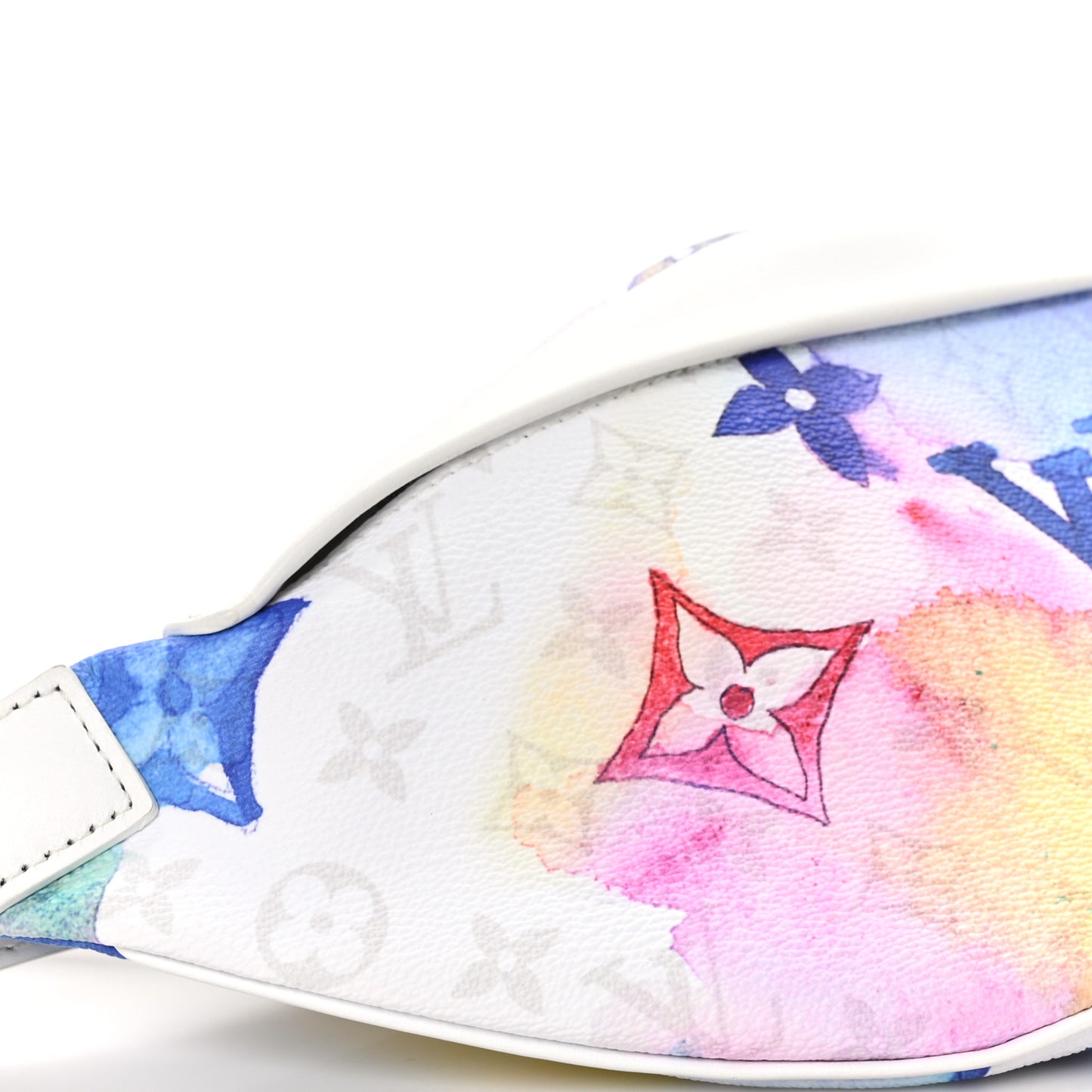 Monogram Watercolor Discovery Bumbag Multicolor