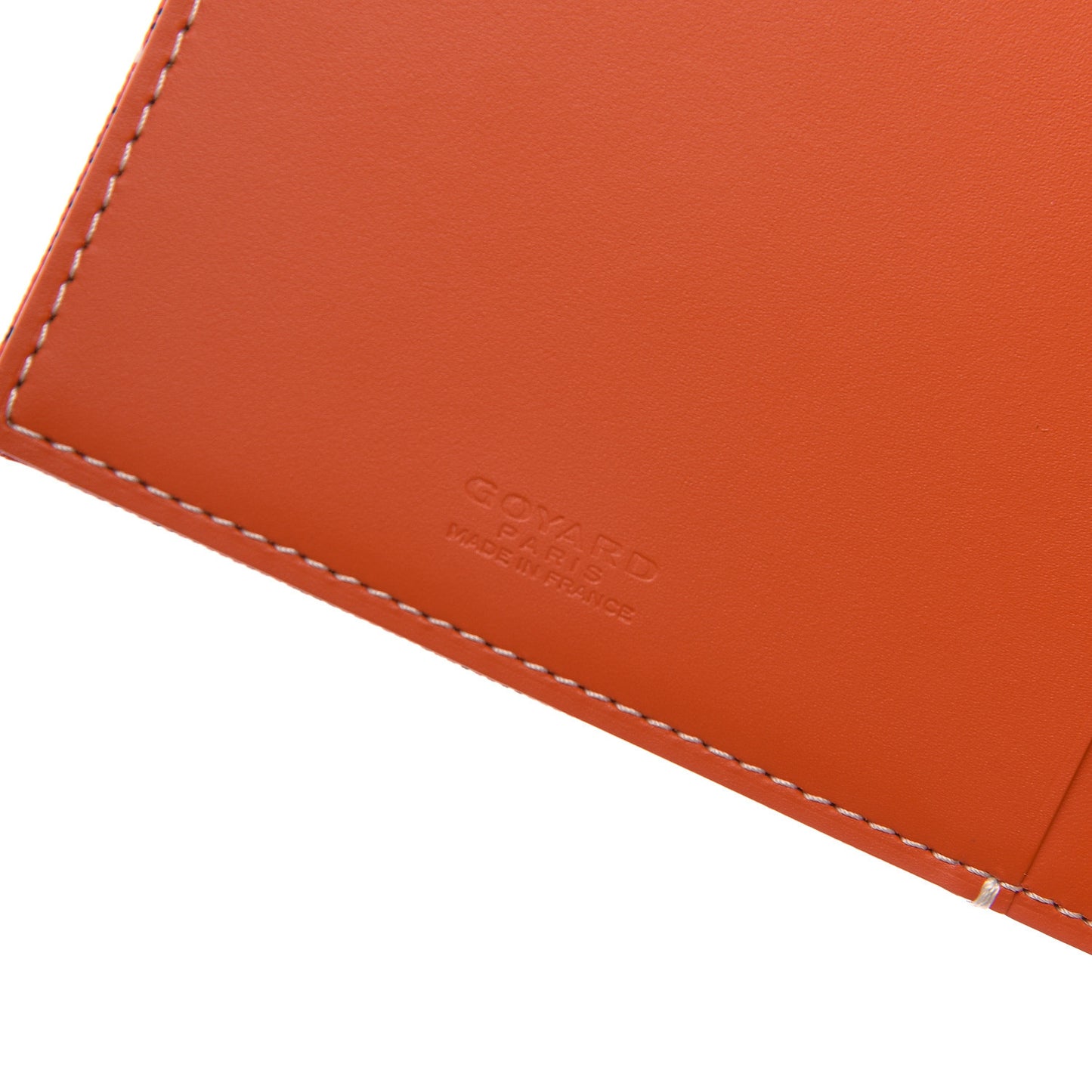 Goyardine Agenda Cover Orange